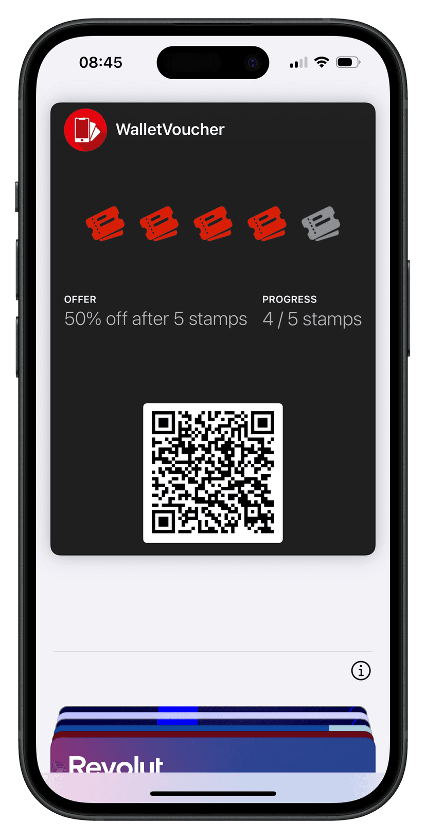 NetVouch Wallet Pass Mockup